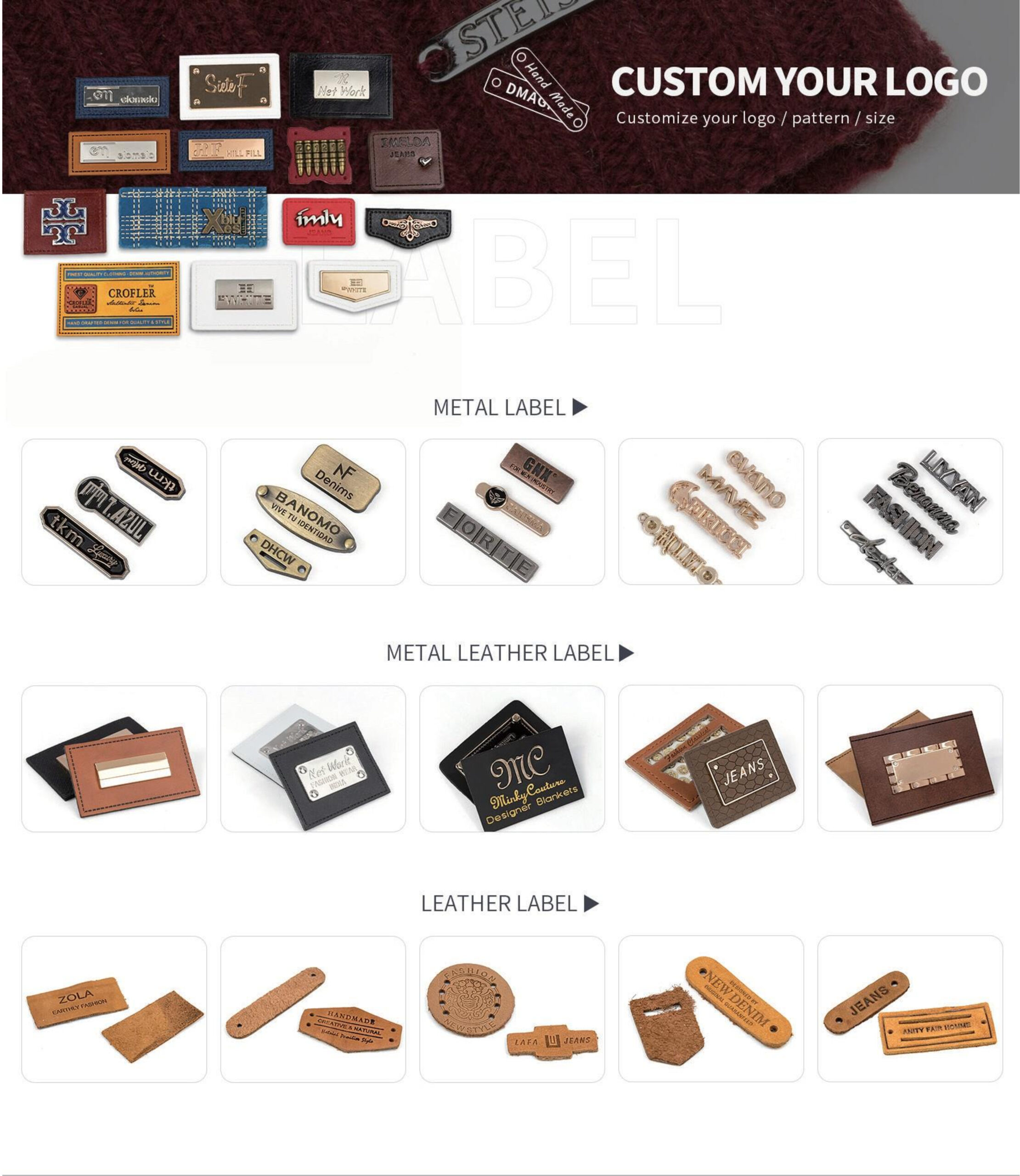 Metal Badge & PU Label